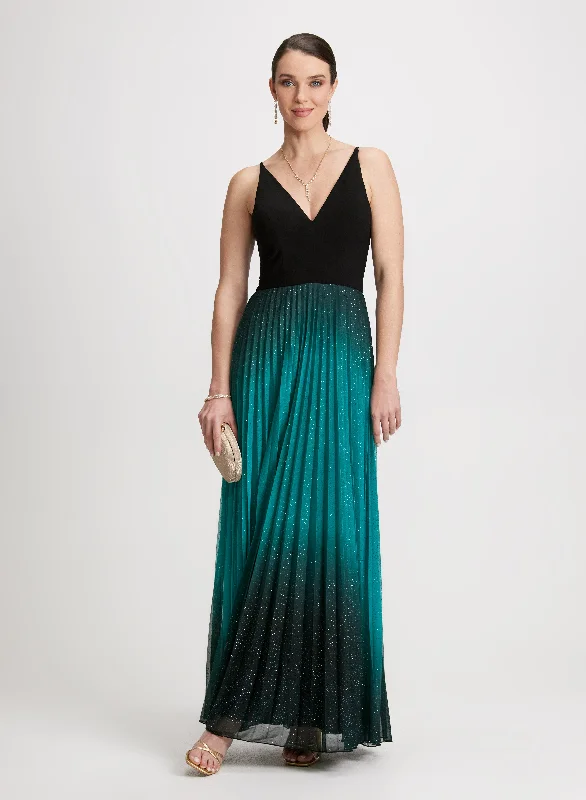 Ombre Effect Evening Dress Tunics Recommended stylist