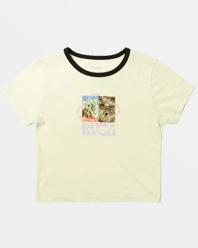 Dreamin Tee - Black Boxy Fit Fitted Loose