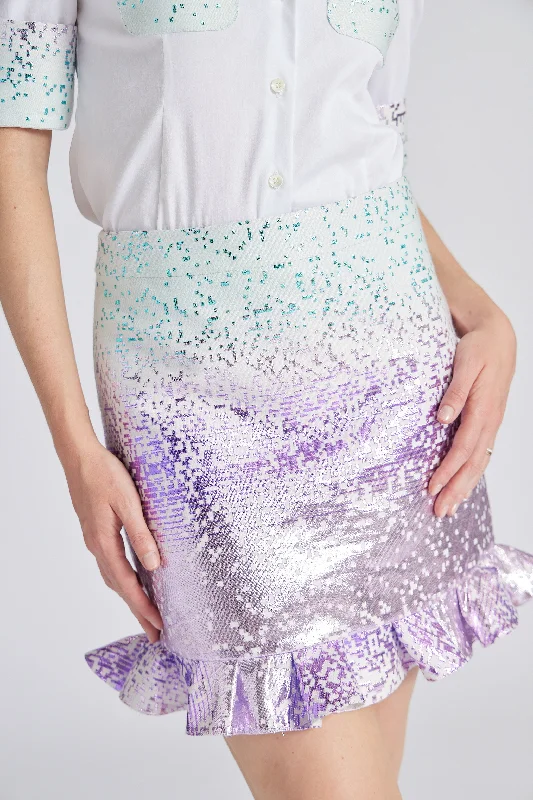 Fancy Ali Mini Skirt leather skirt bold