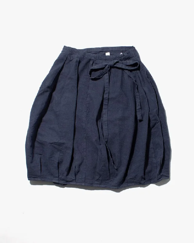 Prospective Flow Skirt, Chaku, Indigo Blue breathable skirt fabric