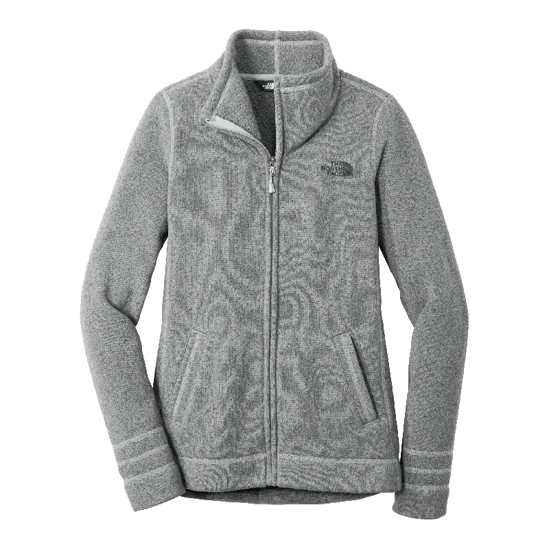 B1946W Ladies Sweater Fleece Jacket Collared Jacket Crew Neck Jacket Turtle Neck Jacket