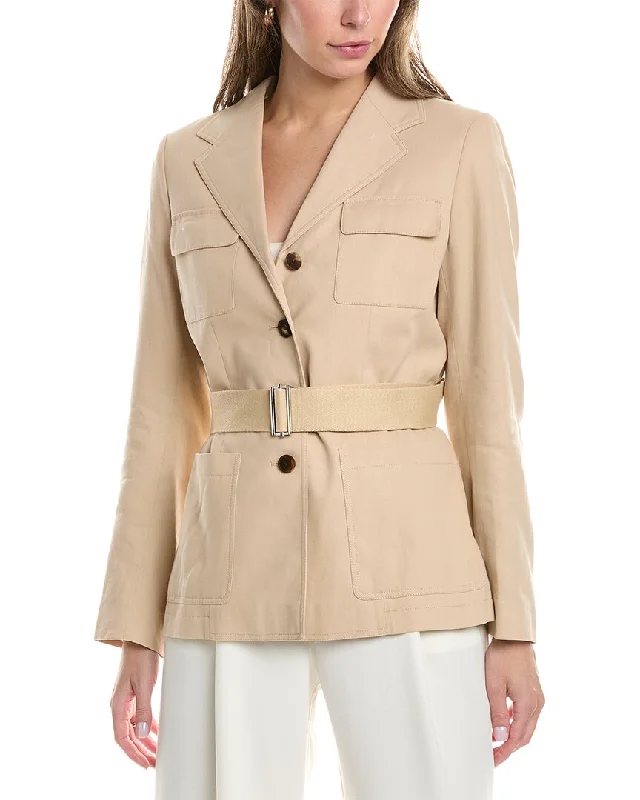 Lafayette 148 New York Knox Jacket Striped Jacket Polka Dot Jacket Floral Jacket