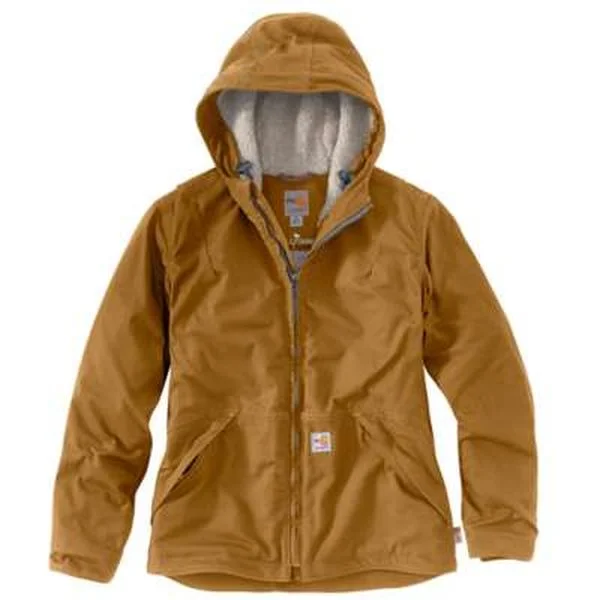 CARHARTT FR WOMEN'S FULL SWING QUICK DUCK JACKET Zip Front Button Front Snap Front