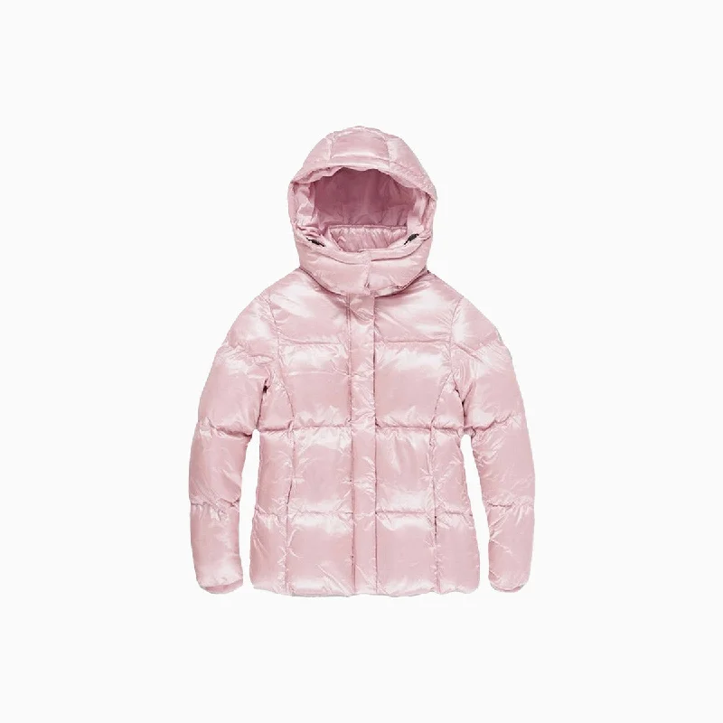 Women's Astoria Puffer Oversized Jacket Tailored Jacket Straight Jacket A-Line Jacket