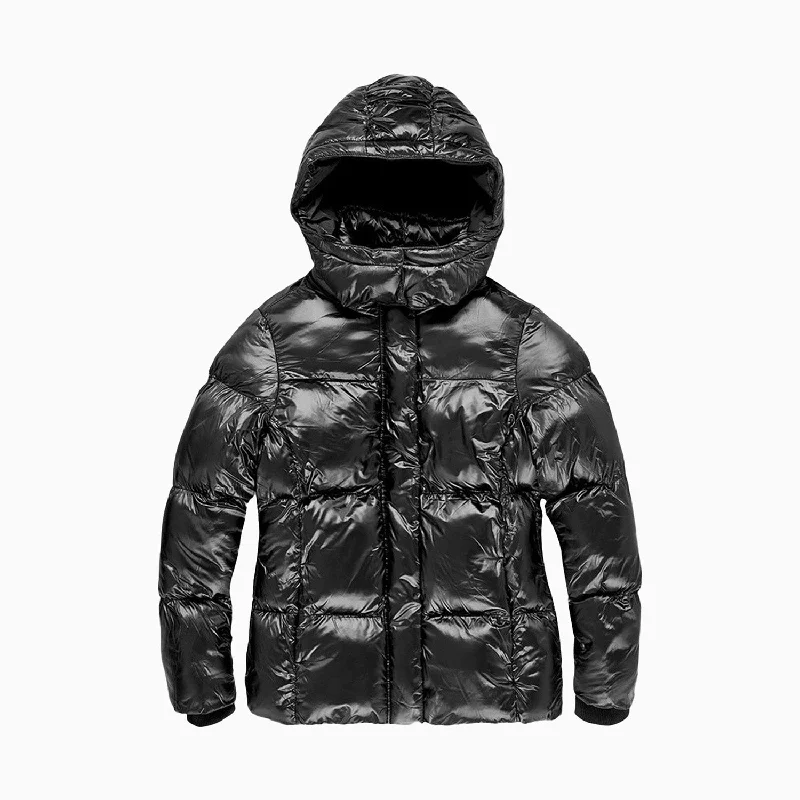 Women's Astoria Puffer Oversized Jacket Stand-Up Collar Roll-Neck Collar Turtle Neck