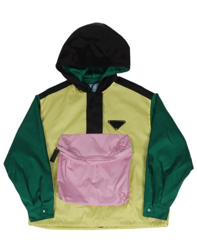 Nylon Anorak Jacket Lace Jacket Ribbed Jacket Sequined Jacket