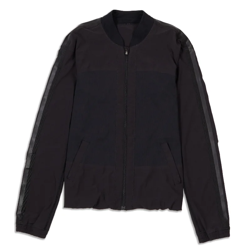 Off The Court Jacket - Resale Print Jacket Jacquard Jacket Patchwork Jacket