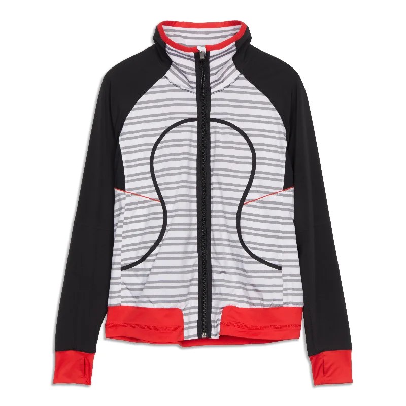 Run Track Attack Jacket - Resale Quilted Jacket Puffer Jacket Insulated Jacket