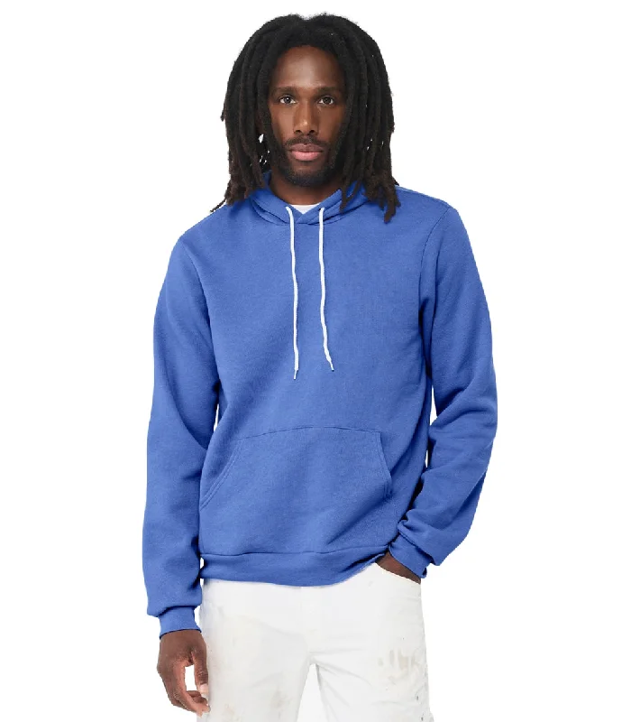Bella + Canvas Unisex Sponge Fleece Pullover Hoodie Heather Columbia Blue Boxy Neck Sweater Bella + Canvas Unisex Sponge Fleece Pullover Hoodie Heather Columbia Blue Boxy Neck Sweater