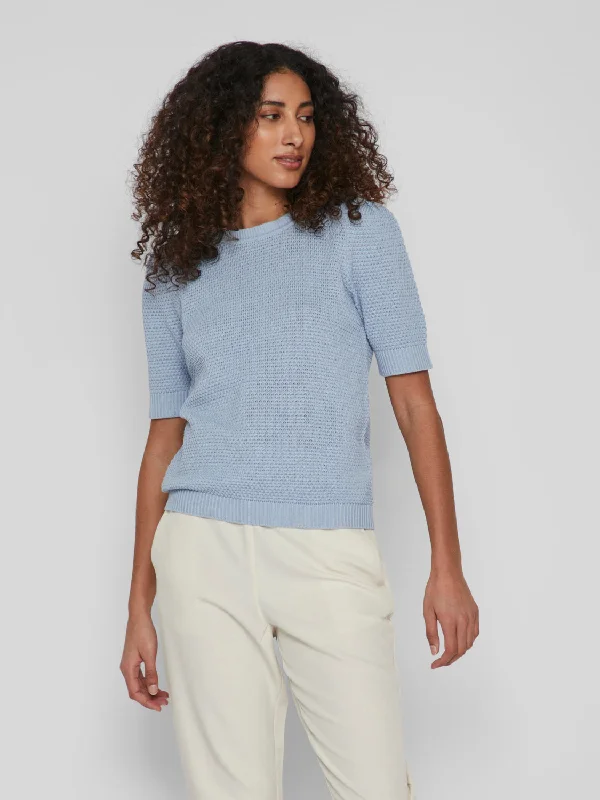 VIDALO Pullover - Kentucky Blue Seamless Knit Pullover