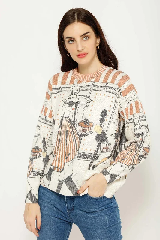 SHOPAHOLIC WOMEN PULLOVER HAT24 Open Front Cardigan