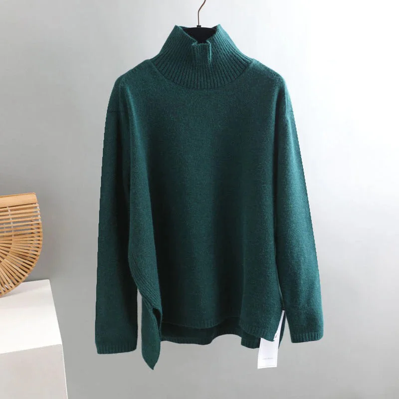 Turtle Neck Green
