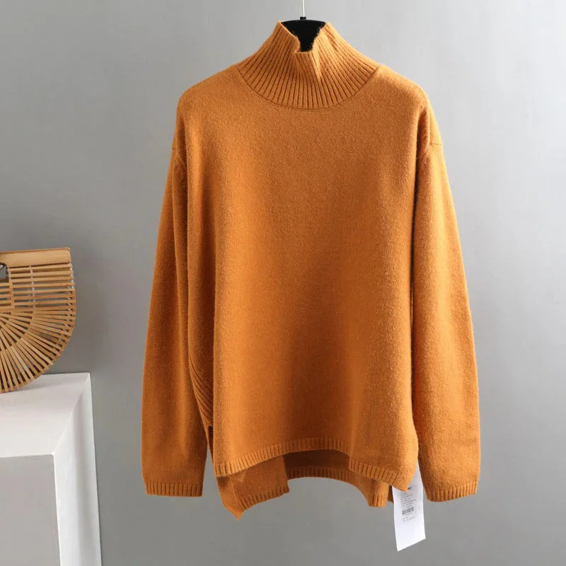 Turtle Neck Orange