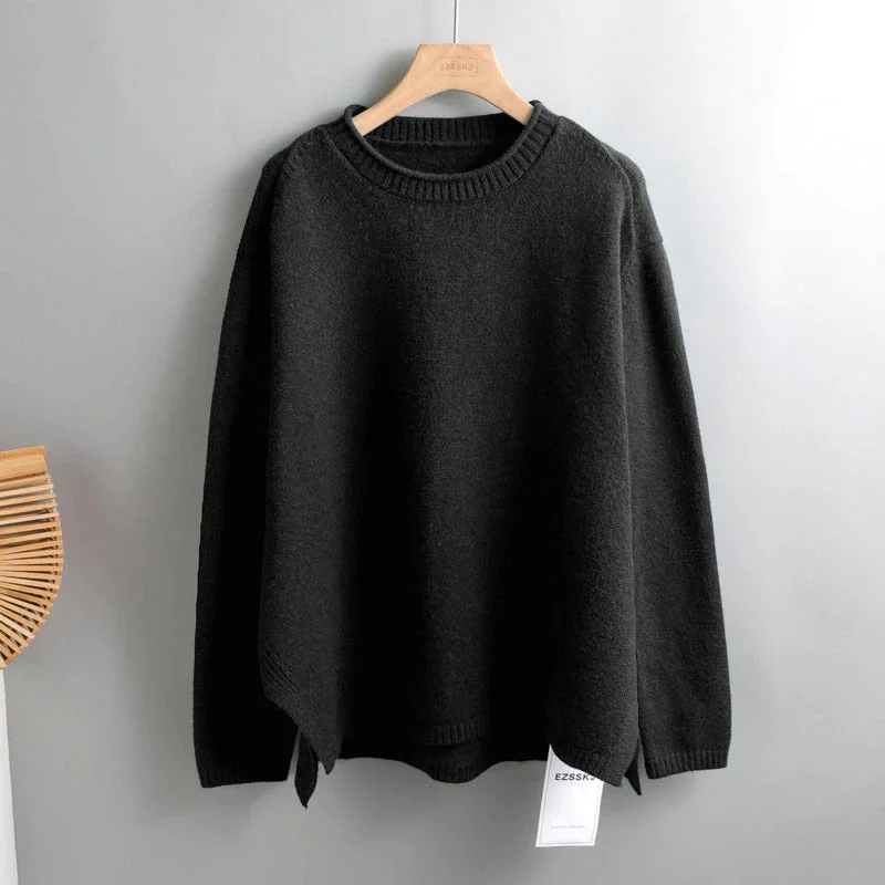 Round Neck Black